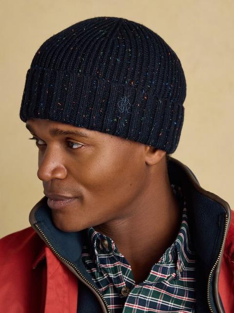 Joules Hammond Navy Beanie Hat