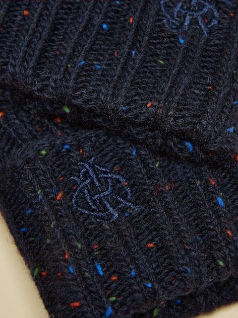 joules Hammond Navy Lined Gloves