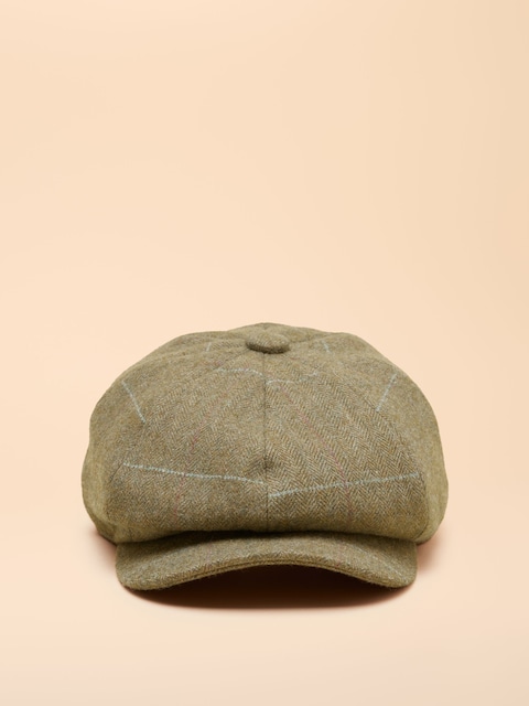 Joules Harrogate Green Baker Boy Hat