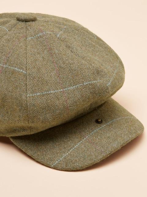Joules Harrogate Green Baker Boy Hat