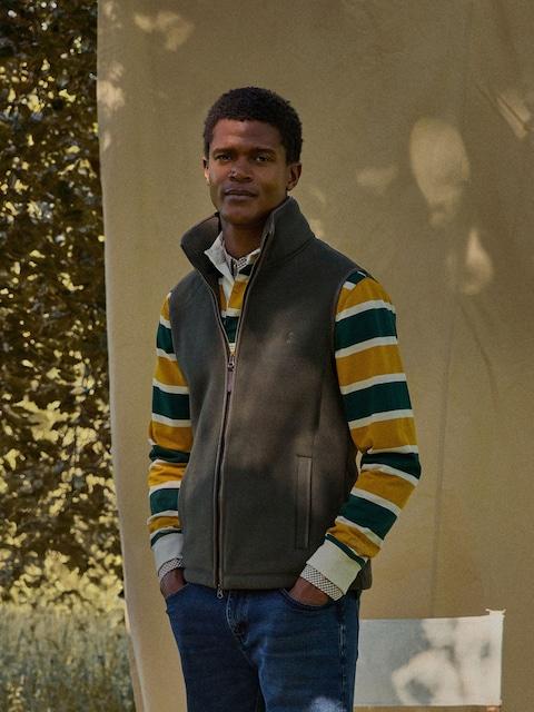 Joules Heritage Fleece Green Gilet