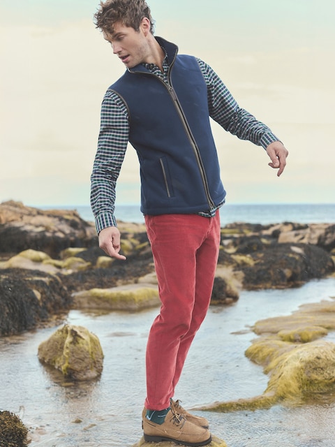 Joules Heritage Fleece Navy Gilet