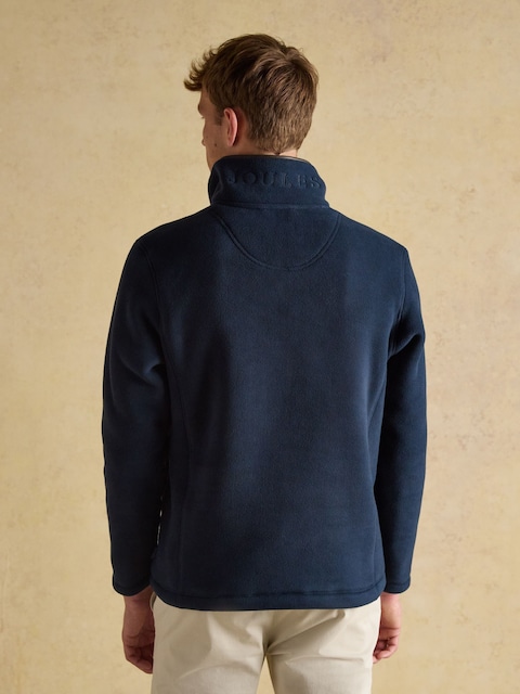 Joules Heritage Fleece Navy Quarter Zip