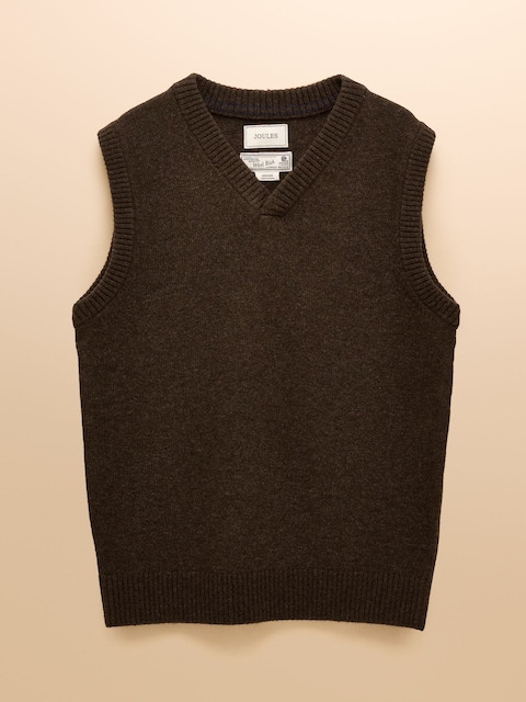 joules Highland Brown Knitted Tank Top