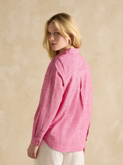 Joules Ida Pink Cotton Shirt
