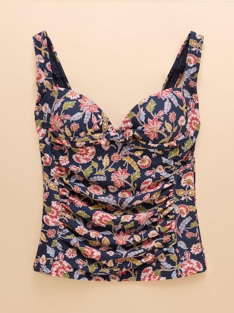 joules Jasmine Navy Tankini Top