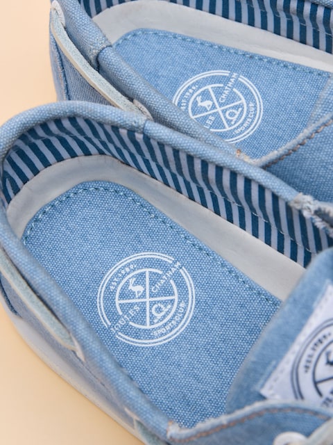 joules Joules X Chatham Blue Jetty Deck Shoes