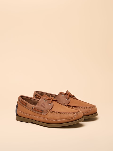 Joules Joules X Chatham Brown Boardwalk Deck Shoes