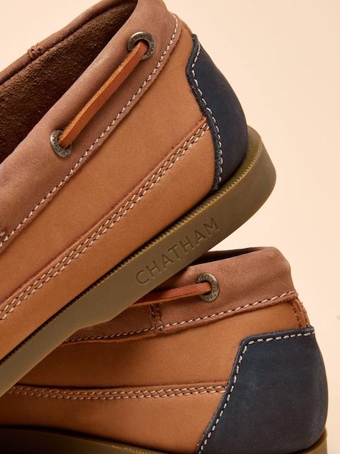 joules Joules X Chatham Brown Boardwalk Deck Shoes