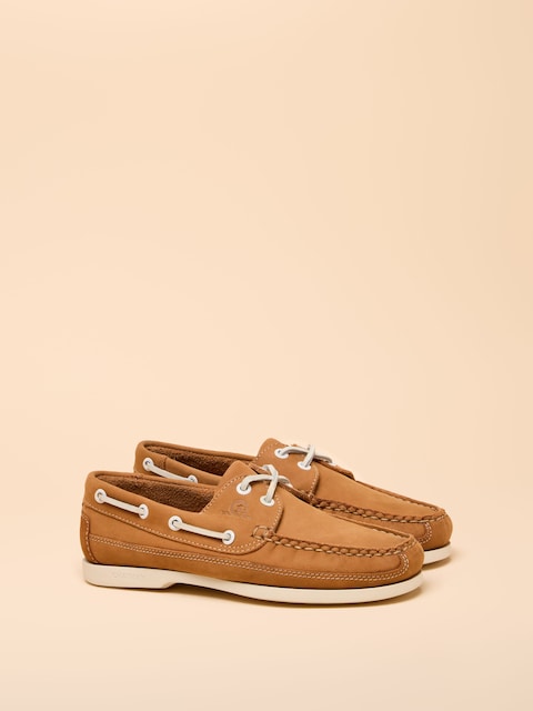 Joules Joules X Chatham Brown Pier Deck Shoes