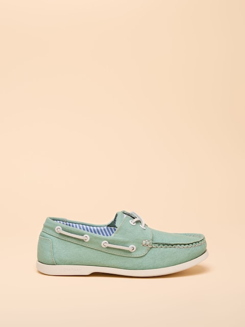 Joules Joules X Chatham Green Jetty Deck Shoes