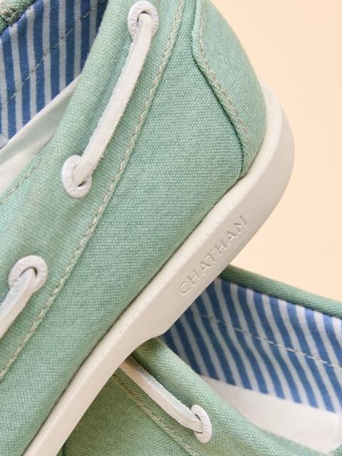joules Joules X Chatham Green Jetty Deck Shoes