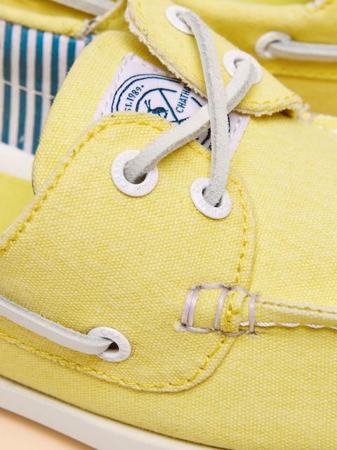 joules Joules X Chatham Yellow Jetty Deck Shoes
