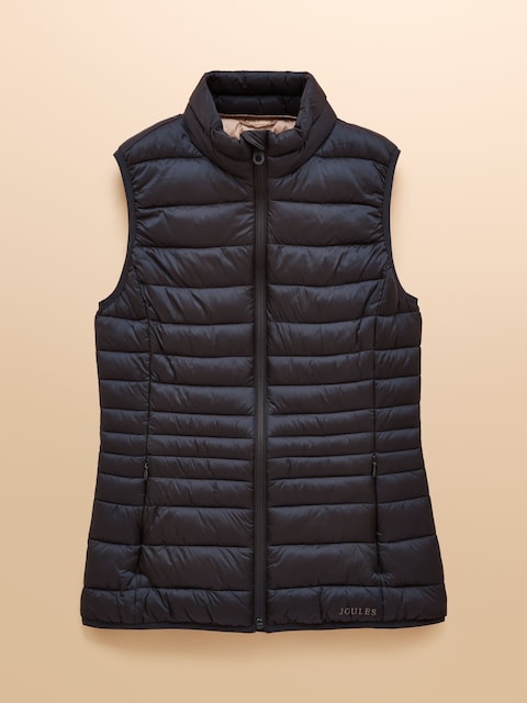 joules Kenley Navy Showerproof Padded Gilet