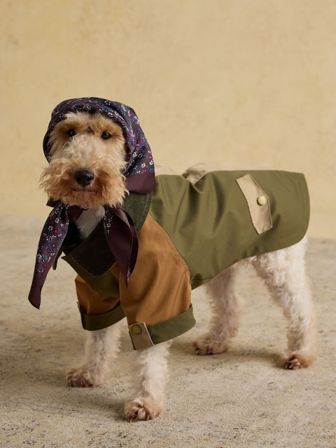Joules Kennington Brown & Khaki Dog Coat