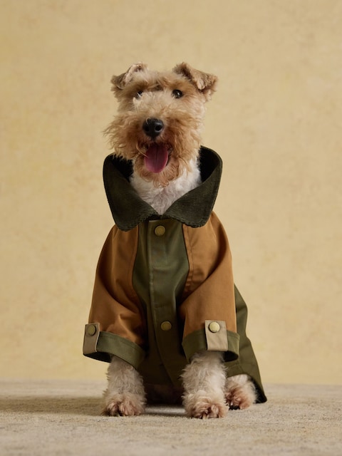 Joules Kennington Brown & Khaki Dog Coat