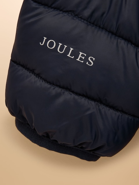 joules Kids' Cairn Navy Showerproof Padded Coat