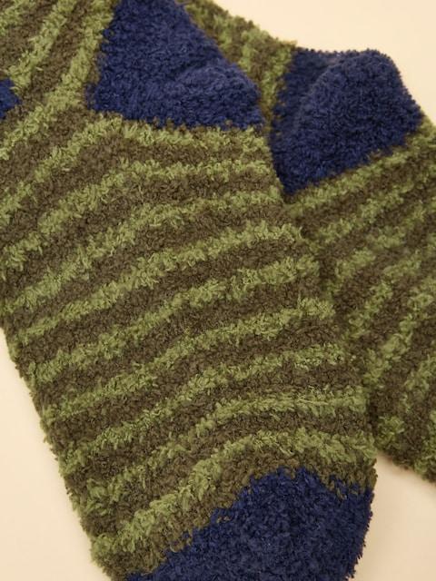 joules Kids Fluffy Green Character Socks