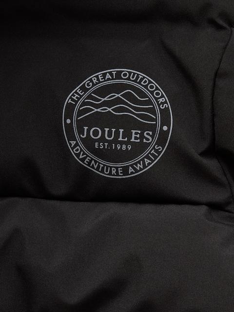 joules Kids' Padwell Black Waterproof Padded Coat