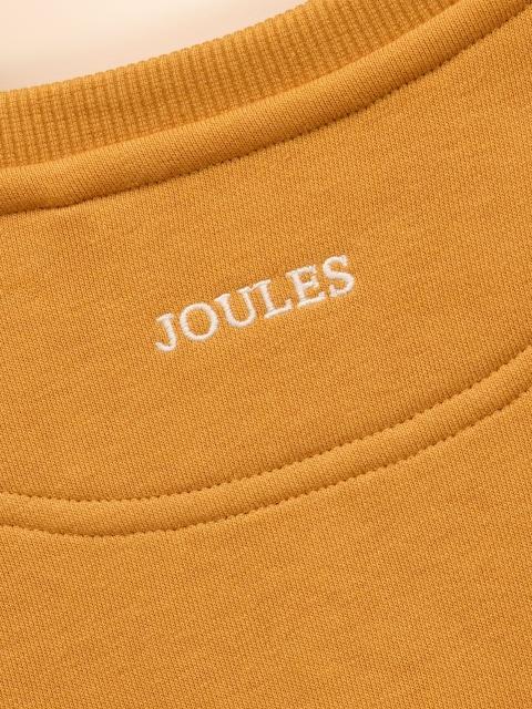 joules Kids' Sundaze Yellow Crew Neck Sweatshirt
