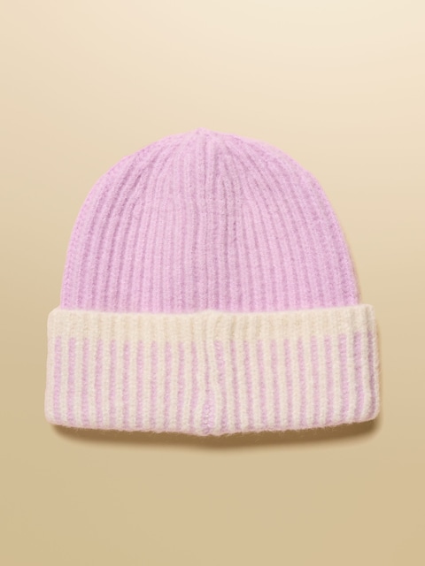 Joules Kids Wanderer Lilac Purple Beanie Hat