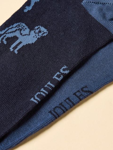 joules Kingsbury Blue 2 Pack Socks