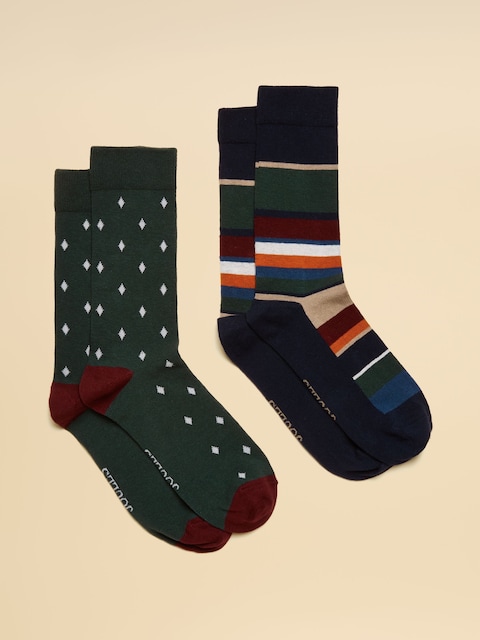 Joules Kingsbury Multi 2 Pack Socks