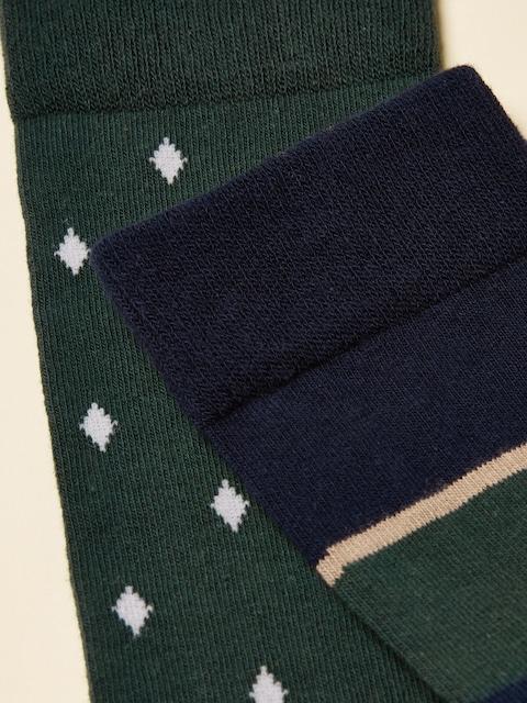 Joules Kingsbury Multi 2 Pack Socks