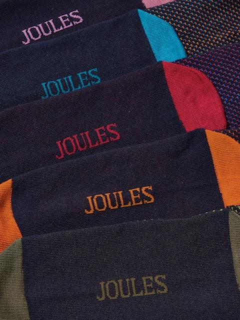 joules Kingsbury Multi Navy 5 Pack Socks