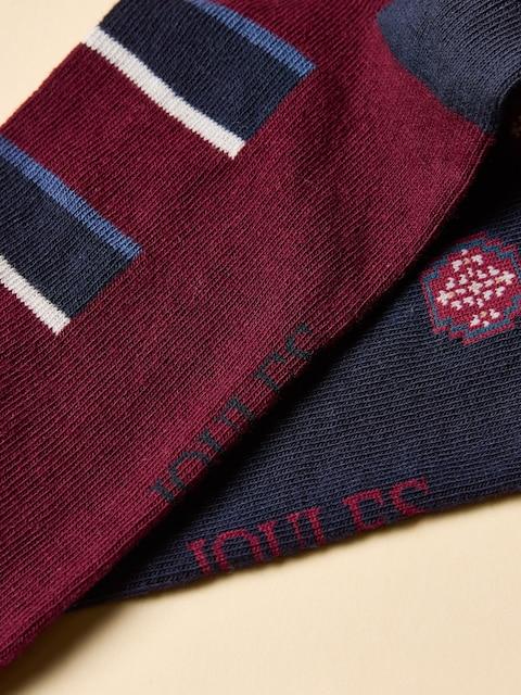 joules Kingsbury Navy 2 Pack Socks