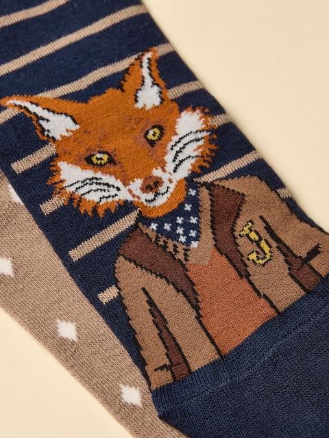 Joules Kingsbury Navy/Oatmeal 2 Pack Socks