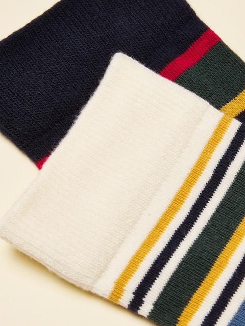 Joules Kingsbury Orange 2 Pack Socks