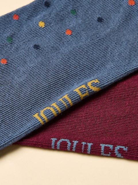 joules Kingsbury Red / Blue 2 Pack Socks