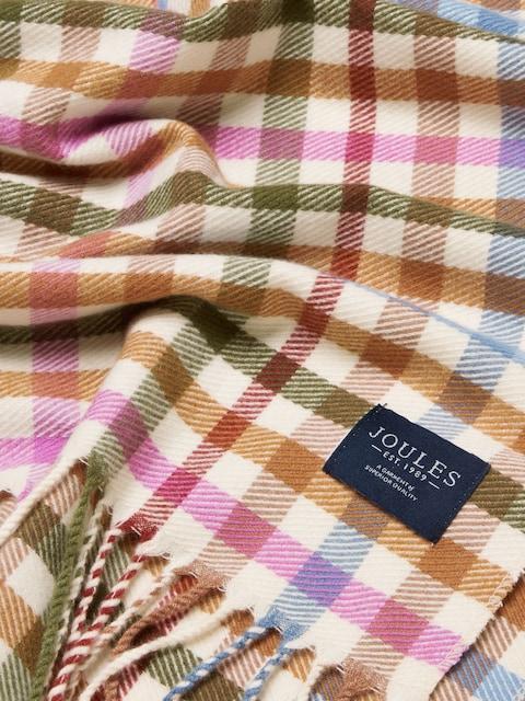 joules Langtree Multi Neutral Large Unisex Scarf