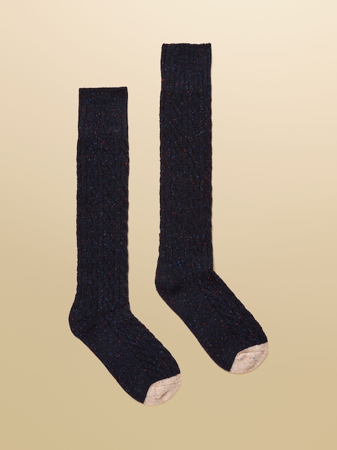 Joules Laurel Navy Welly Sock