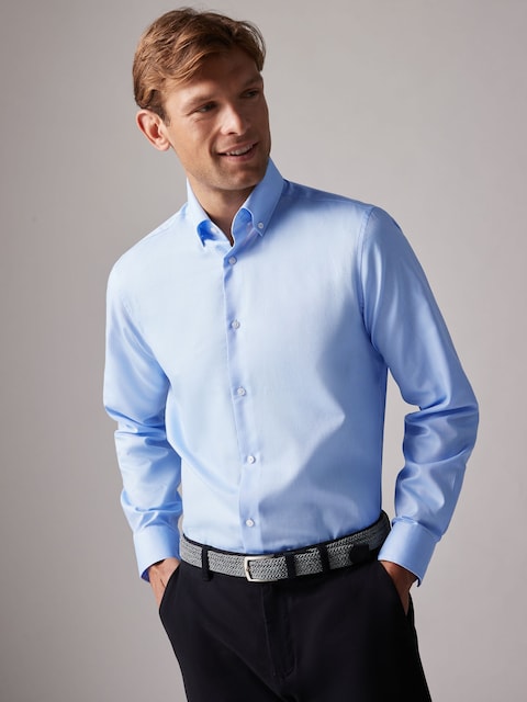 Joules Light Blue Slim Fit Oxford Shirt