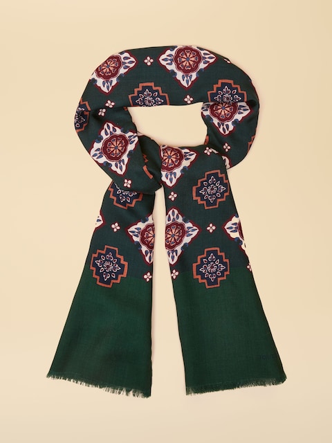 Joules Mayfair Green Scarf