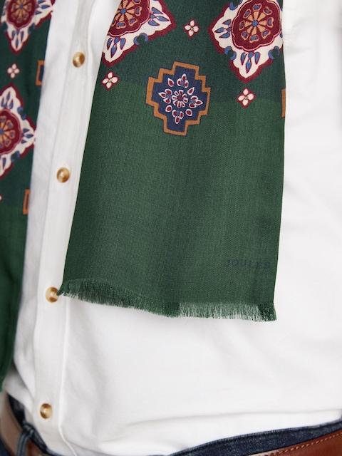 joules Mayfair Green Scarf