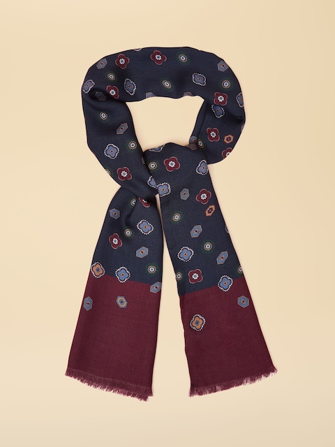 Joules Mayfair Navy Scarf