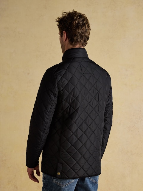 Joules Maynard Black Diamond Quilted Jacket