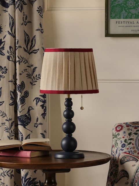 Joules Navy Blue Harewood Table Lamp