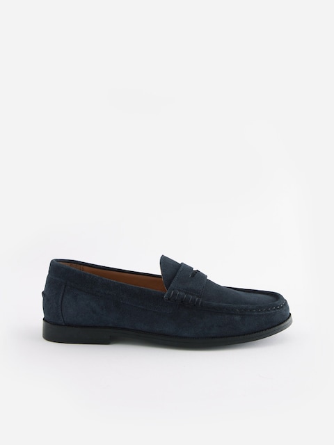 Joules Navy Blue Penny Loafers