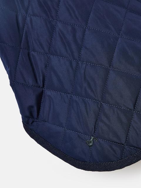 joules Navy Blue Quilted Dog Coat