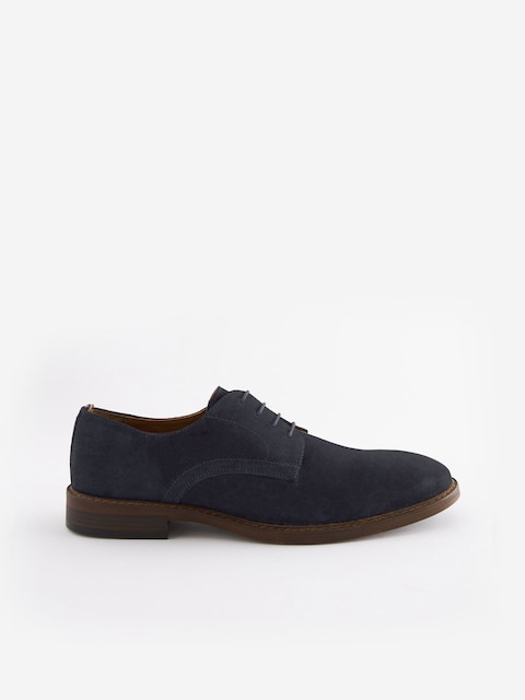 Joules Navy Blue Suede Derby