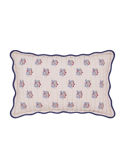 joules Navy Festival Cushion