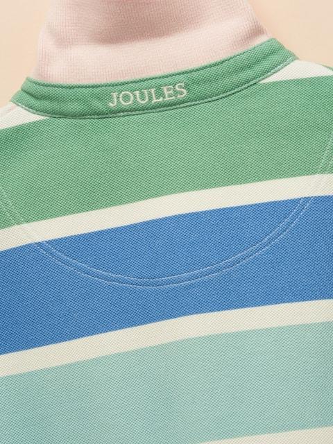 joules Orla Multi Short Sleeve Polo Shirt Dress