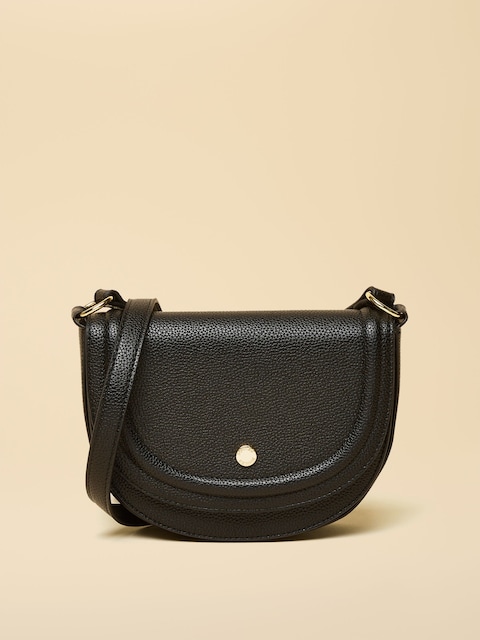 Joules Paloma Black Half Moon Cross Body