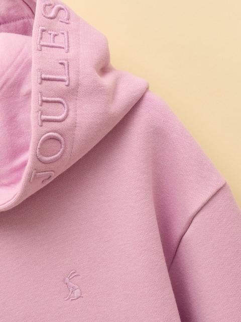 joules Parkside Purple Jersey Hoodie