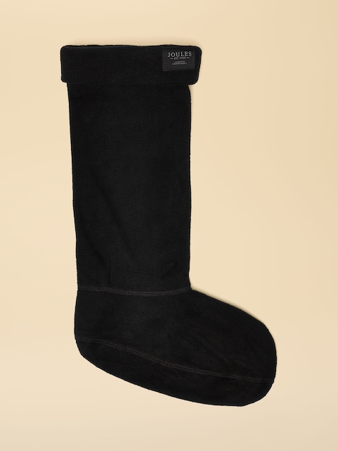 Joules Pemberton Black Fleece Welly Sock