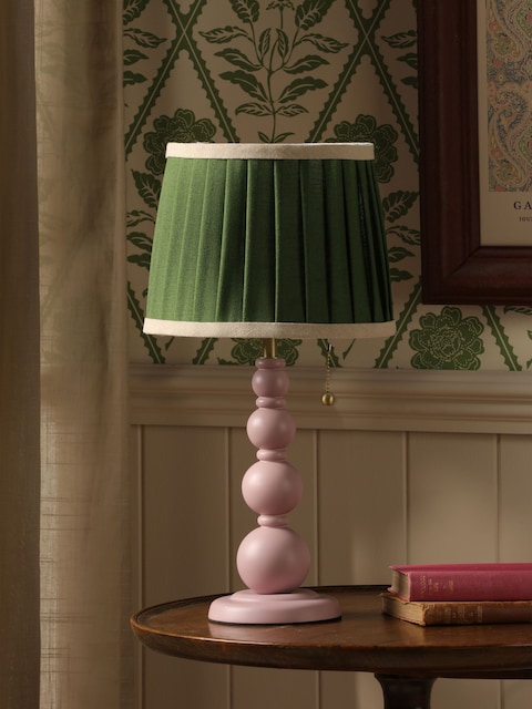 Joules Pink Harewood Table Lamp